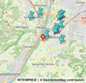 Mappa Via Muraglie, 41049 Sassuolo MO, Italia (1.77545)