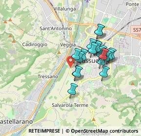 Mappa Via Muraglie, 41049 Sassuolo MO, Italia (1.445)