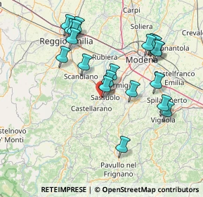 Mappa Via Muraglie, 41049 Sassuolo MO, Italia (15.74)