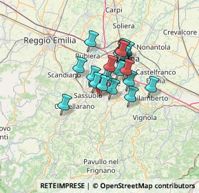Mappa Via Ferrari - Carazzoli, 41042 Fiorano Modenese MO, Italia (9.0565)