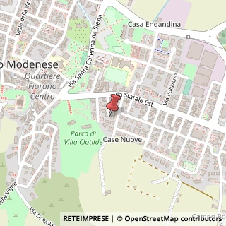 Mappa Via Francesco Petrarca, 15-2, 41042 Fiorano Modenese, Modena (Emilia Romagna)