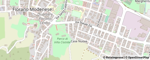 Mappa Fiorano Modenese