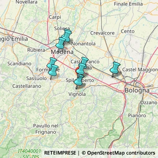 Mappa Via dei Liutai, 41057 Spilamberto MO, Italia (10.52455)