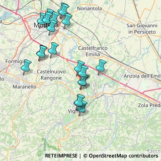 Mappa Via dei Liutai, 41057 Spilamberto MO, Italia (8.8485)