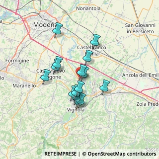 Mappa Via dei Liutai, 41057 Spilamberto MO, Italia (5.32133)