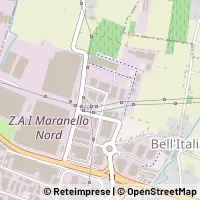 Kaart Maranello