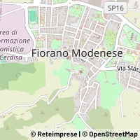Карта Fiorano Modenese