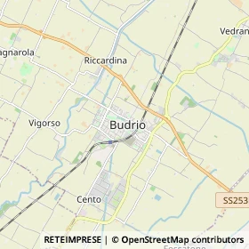 Mappa Budrio