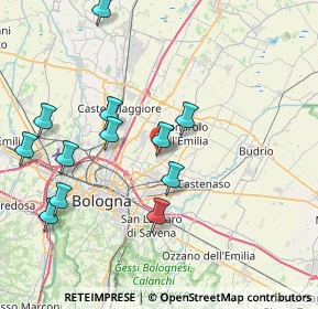 Mappa Via Gian Luigi Lazzari, 40057 Granarolo dell'Emilia BO, Italia (8.465)