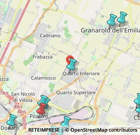 Mappa Via Gian Luigi Lazzari, 40057 Granarolo dell'Emilia BO, Italia (3.9835)