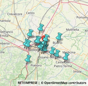 Mappa Via Gian Luigi Lazzari, 40057 Granarolo dell'Emilia BO, Italia (9.41778)