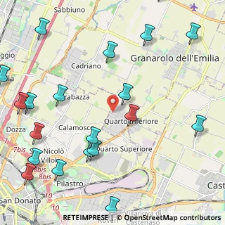 Mappa Via Gianluca Lazzari, 40057 Granarolo dell'Emilia BO, Italia (3.037)