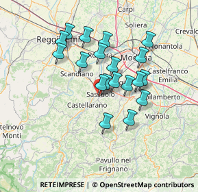 Mappa Viale Pilo, 41049 Sassuolo MO, Italia (11.77684)