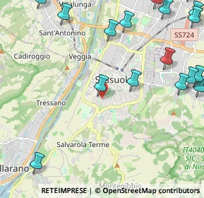 Mappa Viale Pilo, 41049 Sassuolo MO, Italia (3.25529)