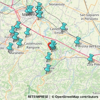 Mappa Via Gian Lorenzo Bernini, 41057 Spilamberto MO, Italia (10.6415)