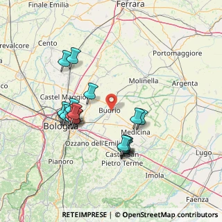 Mappa Via Massimiliano Maria Kolbe, 40054 Budrio BO, Italia (14.33316)