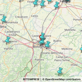 Mappa Via Giuseppe Brini, 40128 Bologna BO, Italia (28.9275)