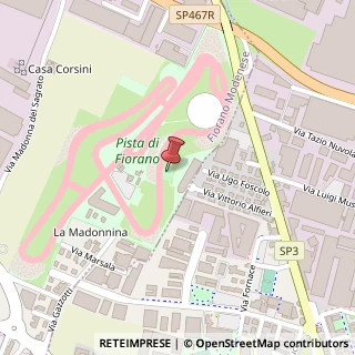 Mappa 41042 Fiorano modenese MO, Italia, 41042 Fiorano Modenese, Modena (Emilia Romagna)