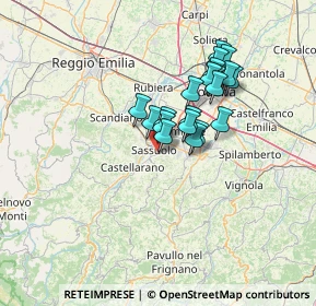 Mappa Viale Milano, 41049 Sassuolo MO, Italia (10.4755)