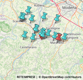 Mappa Viale Milano, 41049 Sassuolo MO, Italia (5.91842)