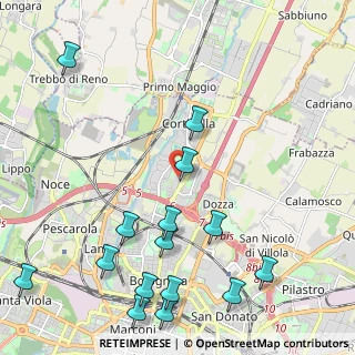 Mappa Via Giovanni Papini, 40129 Bologna BO, Italia (2.78933)