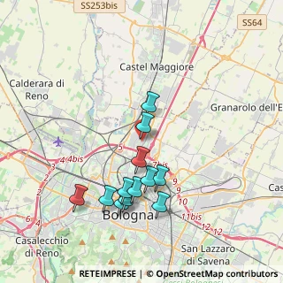Mappa Via Giovanni Papini, 40129 Bologna BO, Italia (3.63083)