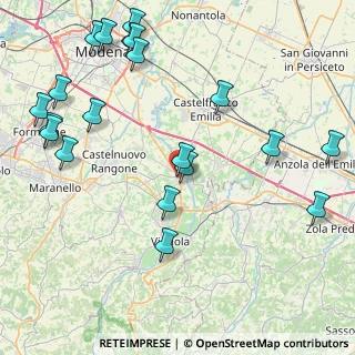 Mappa Via Alcide De Gasperi, 41057 Spilamberto MO, Italia (10.731)