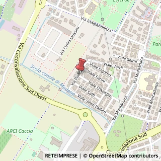 Mappa Viale Pisacane,  29, 41049 Sassuolo, Modena (Emilia Romagna)