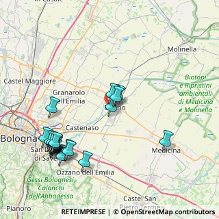 Mappa Via Yecla, 40054 Budrio BO, Italia (9.419)
