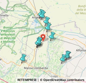 Mappa Via Gardizza, 48017 Conselice RA, Italia (6.75333)