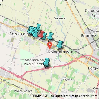 Mappa Via I Maggio, 40011 Anzola dell'Emilia BO, Italia (1.5035)