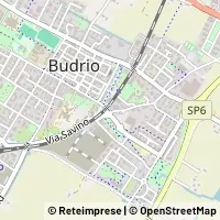 Hartă Budrio