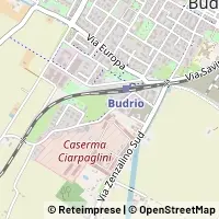Karte Budrio