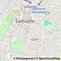 Hartă Sassuolo