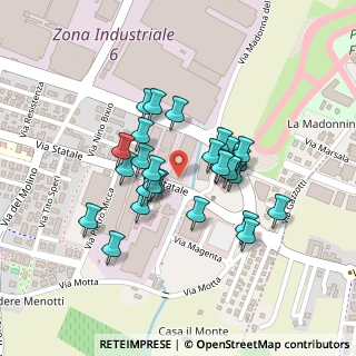 Mappa Via Enrico Toti, 41042 Fiorano modenese MO, Italia (0.17143)