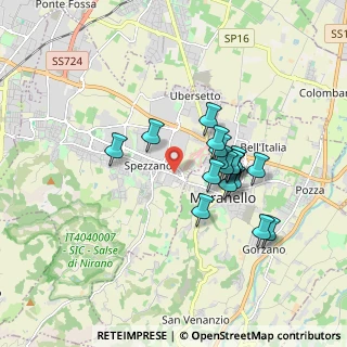 Mappa Via Enrico Toti, 41042 Fiorano modenese MO, Italia (1.49176)