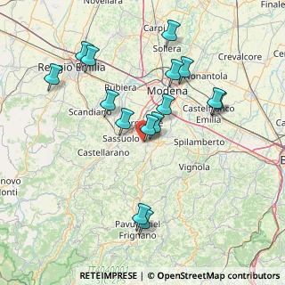 Mappa Via Enrico Toti, 41042 Fiorano modenese MO, Italia (15.588)