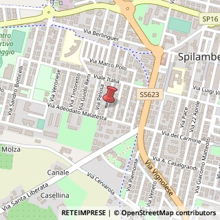 Mappa Via Giuseppe Garibaldi,  14, 41013 Spilamberto, Modena (Emilia Romagna)