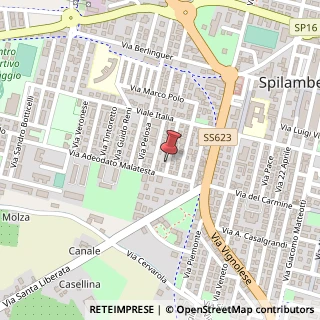 Mappa Via Giuseppe Verdi, 17, 41057 Spilamberto, Modena (Emilia Romagna)