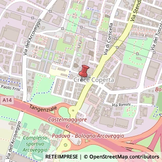 Mappa Via Carlo Porta,  4, 40128 Bologna, Bologna (Emilia Romagna)