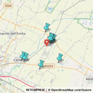 Mappa Via Zenalino Sud, 40054 Budrio BO, Italia (2.47182)