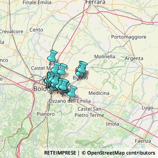 Mappa Via Zenalino Sud, 40054 Budrio BO, Italia (10.7985)