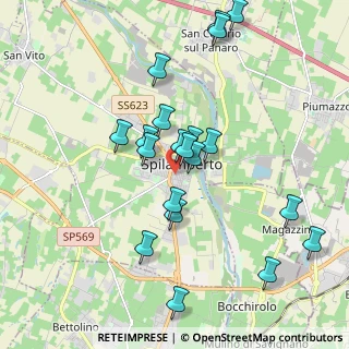 Mappa Via F. Quartieri, 41057 Spilamberto MO, Italia (1.925)