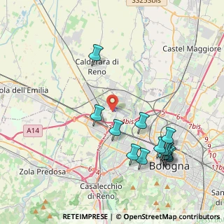 Mappa Via dell'Aeroporto, 40132 Bologna BO, Italia (4.50846)