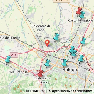 Mappa Via dell'Aeroporto, 40132 Bologna BO, Italia (5.81727)