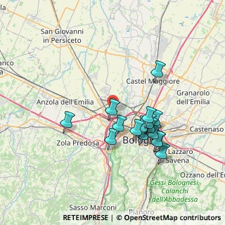Mappa Via dell'Aeroporto, 40132 Bologna BO, Italia (6.69938)