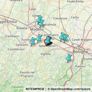 Mappa Via Adeodato Malatesta, 41057 Spilamberto MO, Italia (7.62769)