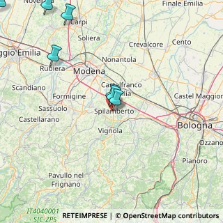 Mappa Via Adeodato Malatesta, 41057 Spilamberto MO, Italia (34.80182)