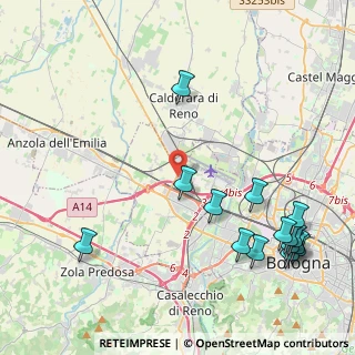 Mappa Via Giovanni Elkan, 40132 Bologna BO, Italia (5.48467)