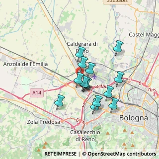 Mappa Via Giovanni Elkan, 40132 Bologna BO, Italia (2.77143)